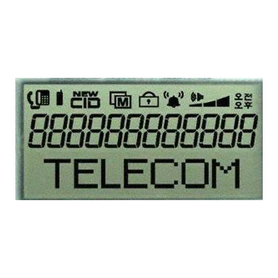 High-Quality Alphanumeric LCD Module with Telecom Display