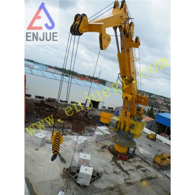 100t Hydraulic Knuckle Boom Crane for Oil Rig