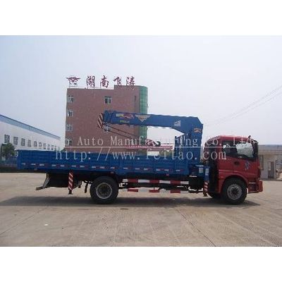 stright arm crane&truck mounted telescopic crane