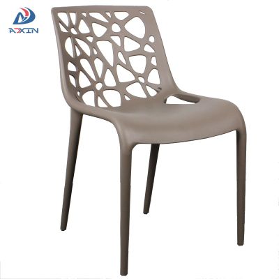 AL-862 Coffee shop restaurant stackable armless plastic chair for sale