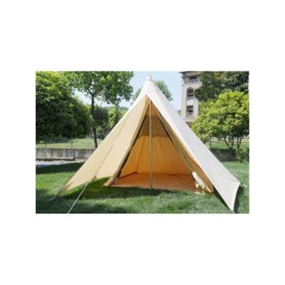 Double Layer Pyramid Teepee Tent     Teepee Canvas Tent manufacturer   