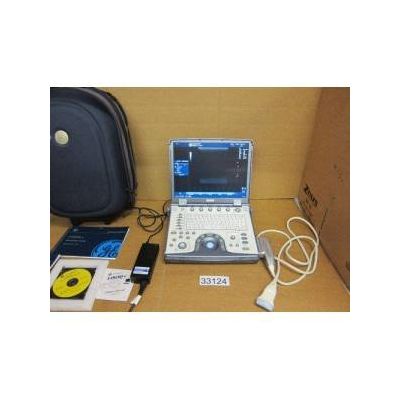GE Logiq e portable ultrasound machine.