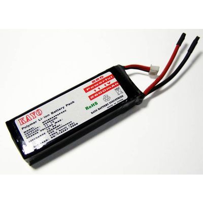 Powerful Li-polymer Battery, Used in RC Airplane Models, with 100A Burst Discharge Current