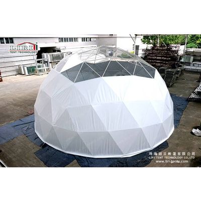 Luxury half sphere tent for hotel usage