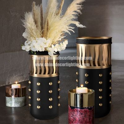 Light Luxury Creative Metal Craft Vase