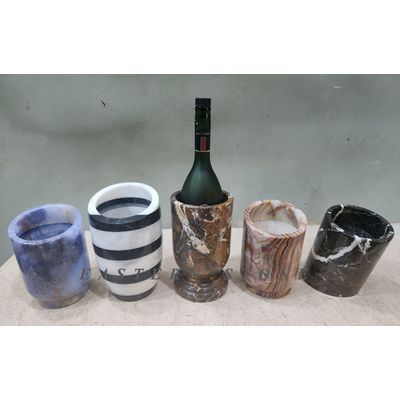 WINE CHILLER, WINE COOLER ONYX, MARBLE STONE