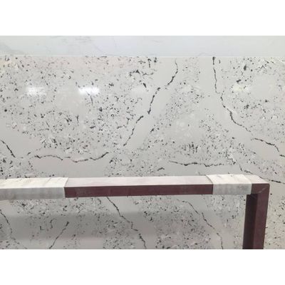 D1009 Marble Like Artificial Quartz Slab for Kitchen Bathroom and Comercial Sector