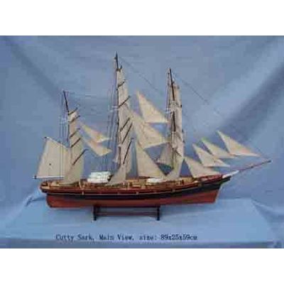 wooden ship model --Cutty Sark