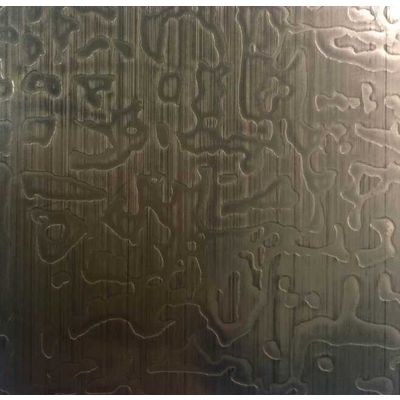 New Pattern of Embossed Stainless Steel Sheet/Plate