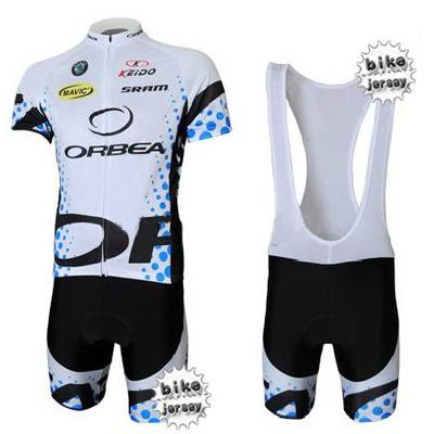 orbea sublimation cycling jersey and bib shorts