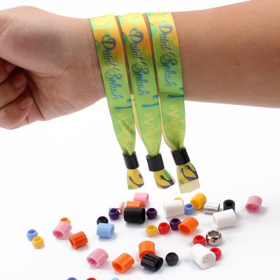 Professional Factory Direct Sale Custom Silk Wristbands for Events