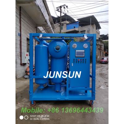 High Quality Transformer Oil Dehydration Purification Insulating Oil Filtration & Regeneration Plant