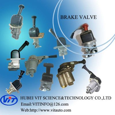 Truck air brake part Hand brake valve