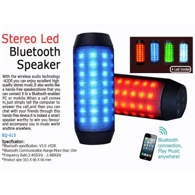 Wireless Portable MP3 Bluetooth Speaker with LED Light