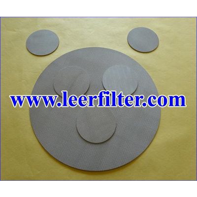 Sintered Wire Mesh Filter Disc