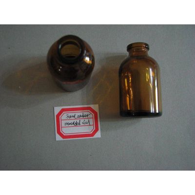 30ml amber moulded vial