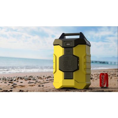 Ice Cooler Outdoor Ice Box Portable Beer Can Drinking Cooler Box with Bluetooth speaker and battery