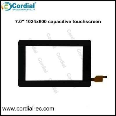 sell 7.0 inch 1024x600 5 points touch G+G capacitive touchscreen CC070GG508