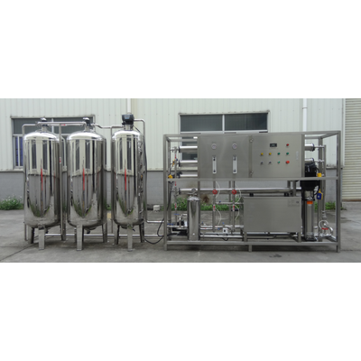 Stainless Steel Main Frame Reverse Osmosis Pure Water Plant