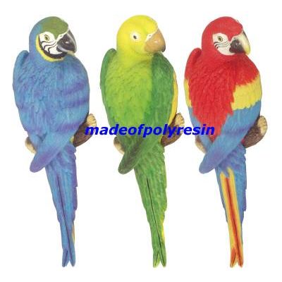 polyresin parrot,resin parrot bird