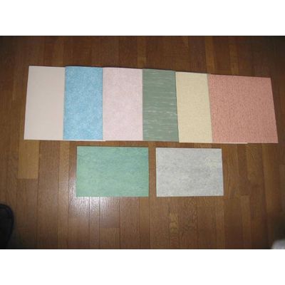 PVC flooring materials and the PVC wall decorating