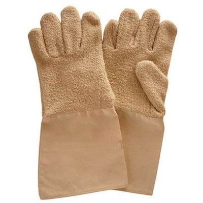 Terry Mitten, Cotton Terry Glove, Canvas Cuff Terry Gloves