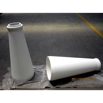 sell one-piece wear resistant alumina ceramic cyclone