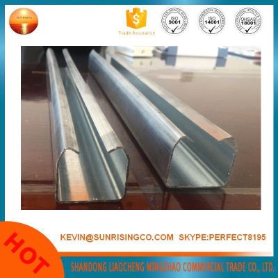 hot dipped galvanized steel profile