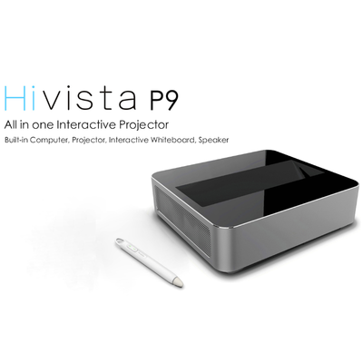 Hivista Ultra-Short Focus LED All-in-One Interactive Projector Built-in Computer