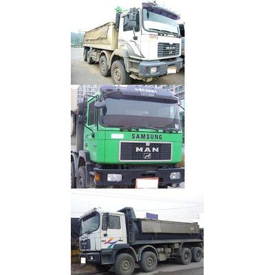Used dump truck Man volvo mercedes and scania