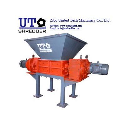 Double Shaft Shredder for plastic, wood, tire, metal, cable, paper, cloth crusher recycling