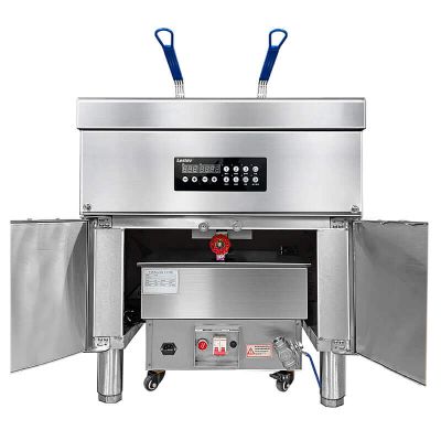 French Fries Commercial Fryer with Built in Filtration Systems
