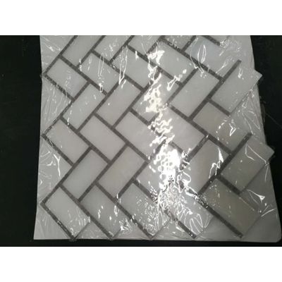 interior and exterior use of marble mosaic tile