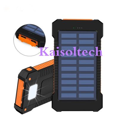 Powerful camping light solar power bank waterproof portable power bank built-in SOS