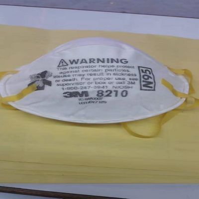 Disposable medical 3 layer face mask / 3 ply surgical face mask with earloop
