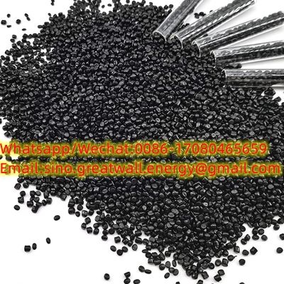 PE100 Granules /PE 100 80 Pipe Grade Sinopec Virgin HDPE Black Resin/ HDPE Granule Particle