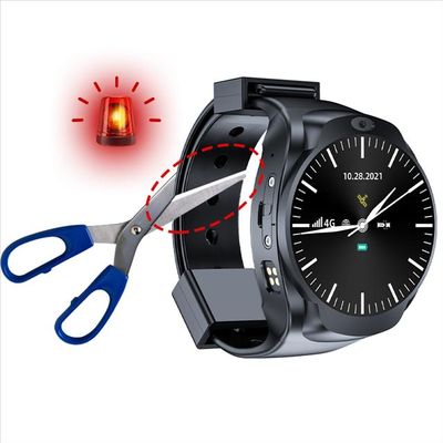 4G Smart tamper proof GPS tracking watch for prisoner community correction bracelet/wristband