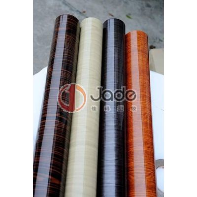 High Glossy PVC Decorative Sheet (PVC wood grain sheet)