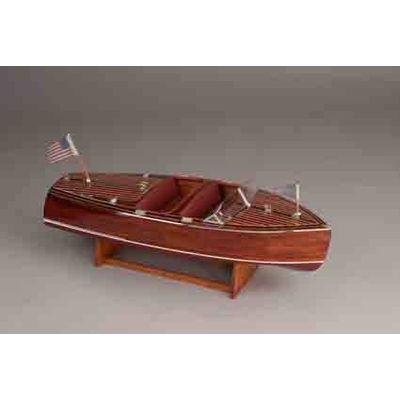 wooden boat model --Barrelback