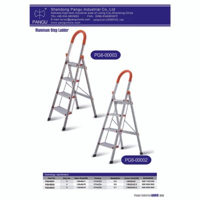 Aluminum step ladder, housework ladder, 5 step