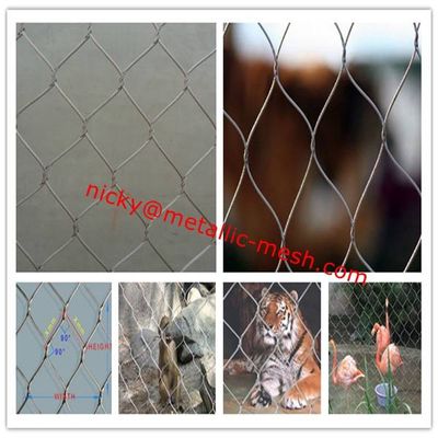Weather-Consistant X-tend Wire Rope Net for Zoo Park