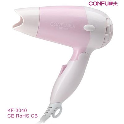 CONFU KF-3040 DC motor household & travel hair dryer foldable handle 1600W