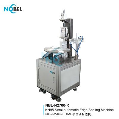 NBL-N2700-R N95 Mask Rotary Edge Sealing Machine Non-Woven Fabrics Mask Making Machine