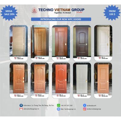 Vietnam - Wood Plastic Composite Doors