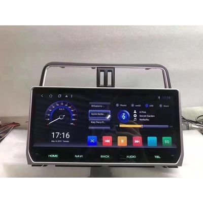 12.3 inch android car gps with dvd dsp for toyota prado 2018-2020