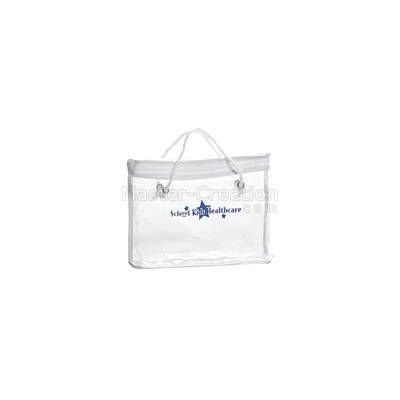 clear quilt packaging bag promotional plastic bag printed large tote bag advertising tote bag