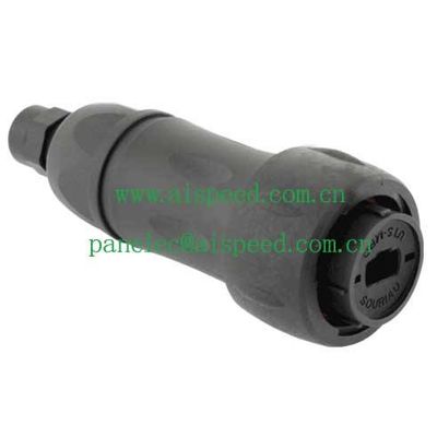Souriau UTS6JC18MPN Male Connector ( Plug for optical fiber MP/MPO contacts)