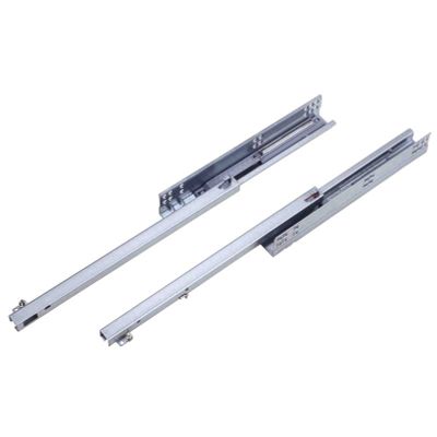 single extension undermount drawer slide with pin