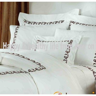 we supply 100% pure cotton bedding sets &bed linen with embroidery