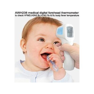 Virus & flu body medical thermometer, digital forehead clinical thermometer